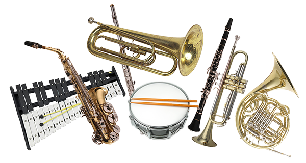 Brass Band Instrument Free PNG Image