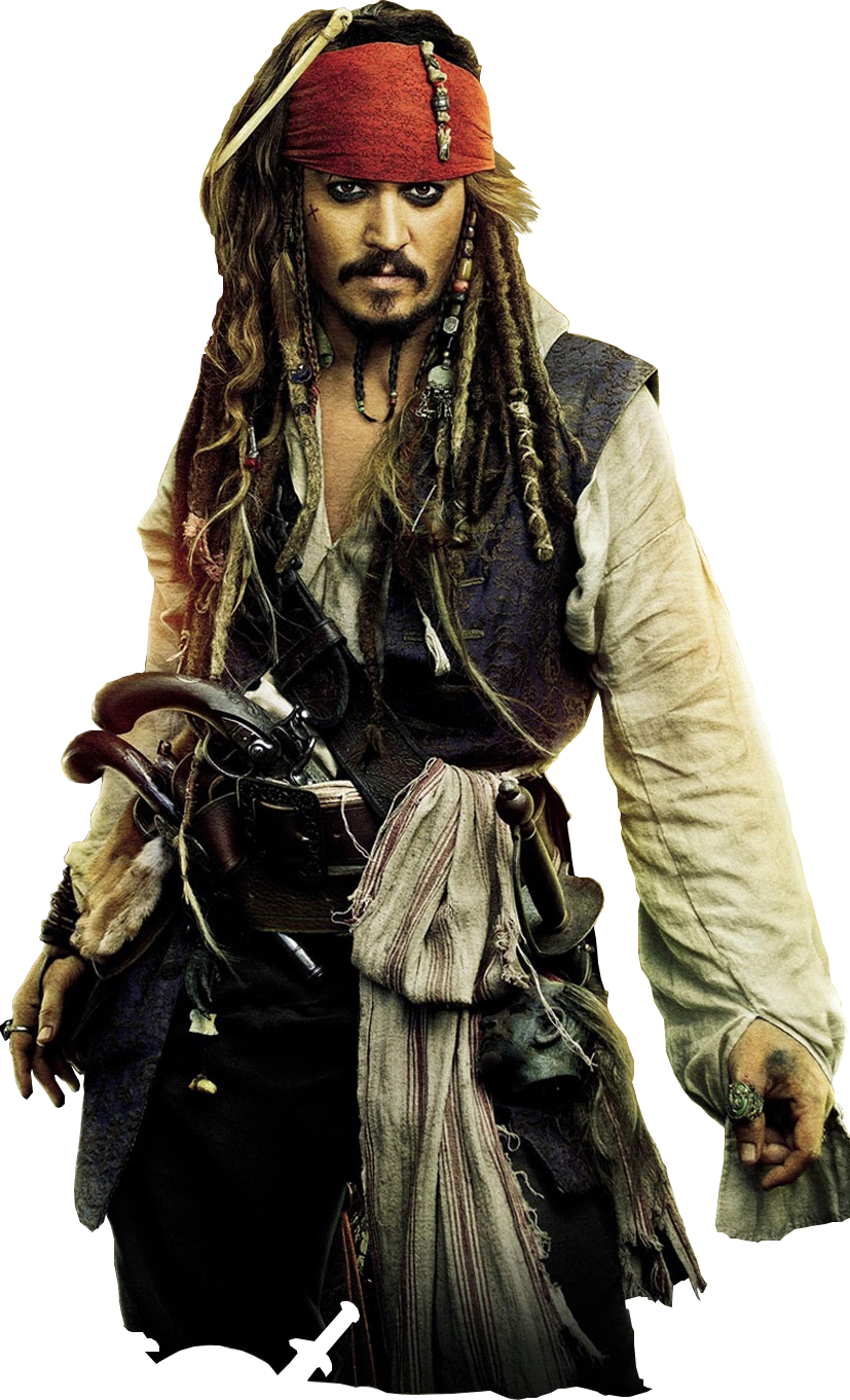Captain Jack Sparrow PNG Clipart