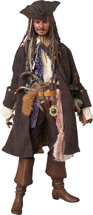 Captain Jack Sparrow PNG Image