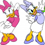 Daisy Duck PNG -afbeelding
