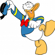 Donald Duck transparant