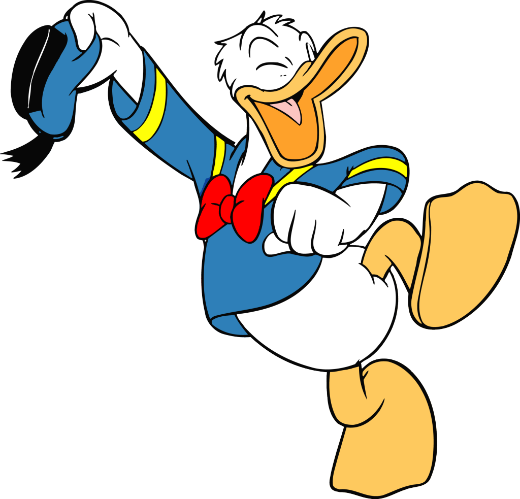 Donald Duck Transparent