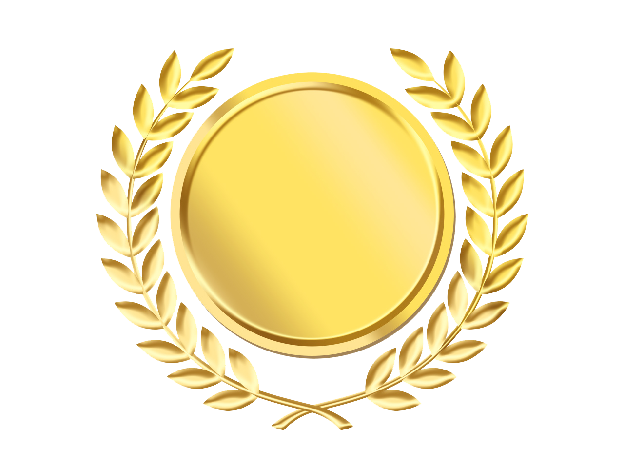 Gouden medaille PNG PIC