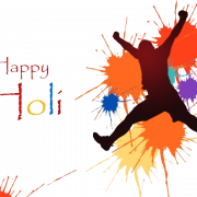 Happy Holi -tekst PNG -afbeelding