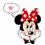 Minnie Mouse transparente