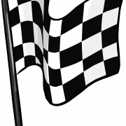 Image PNG gratuite du drapeau de course