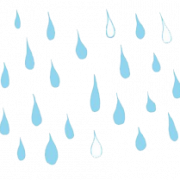 قطرات المطر PNG