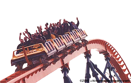 Roller Coaster PNG Clipart
