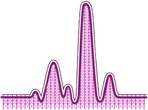 Roller Coaster PNG Picture