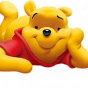 Winnie de Pooh transparant