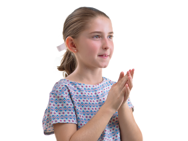 Young Girl PNG Clipart