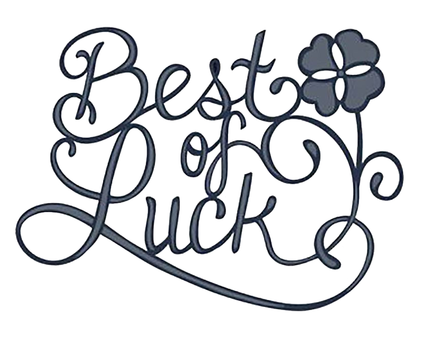 Best of Luck PNG File