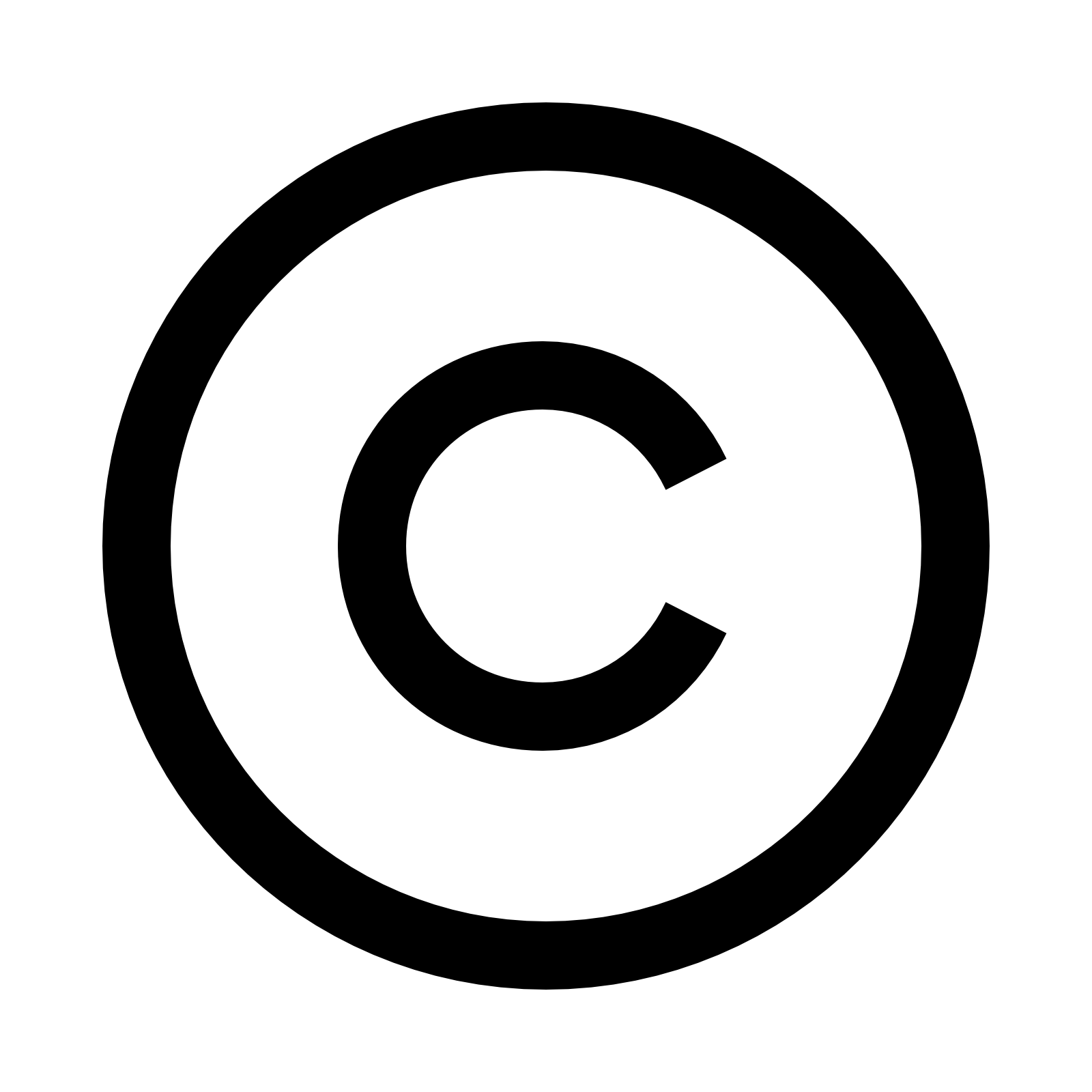 Copyright Symbol PNG File