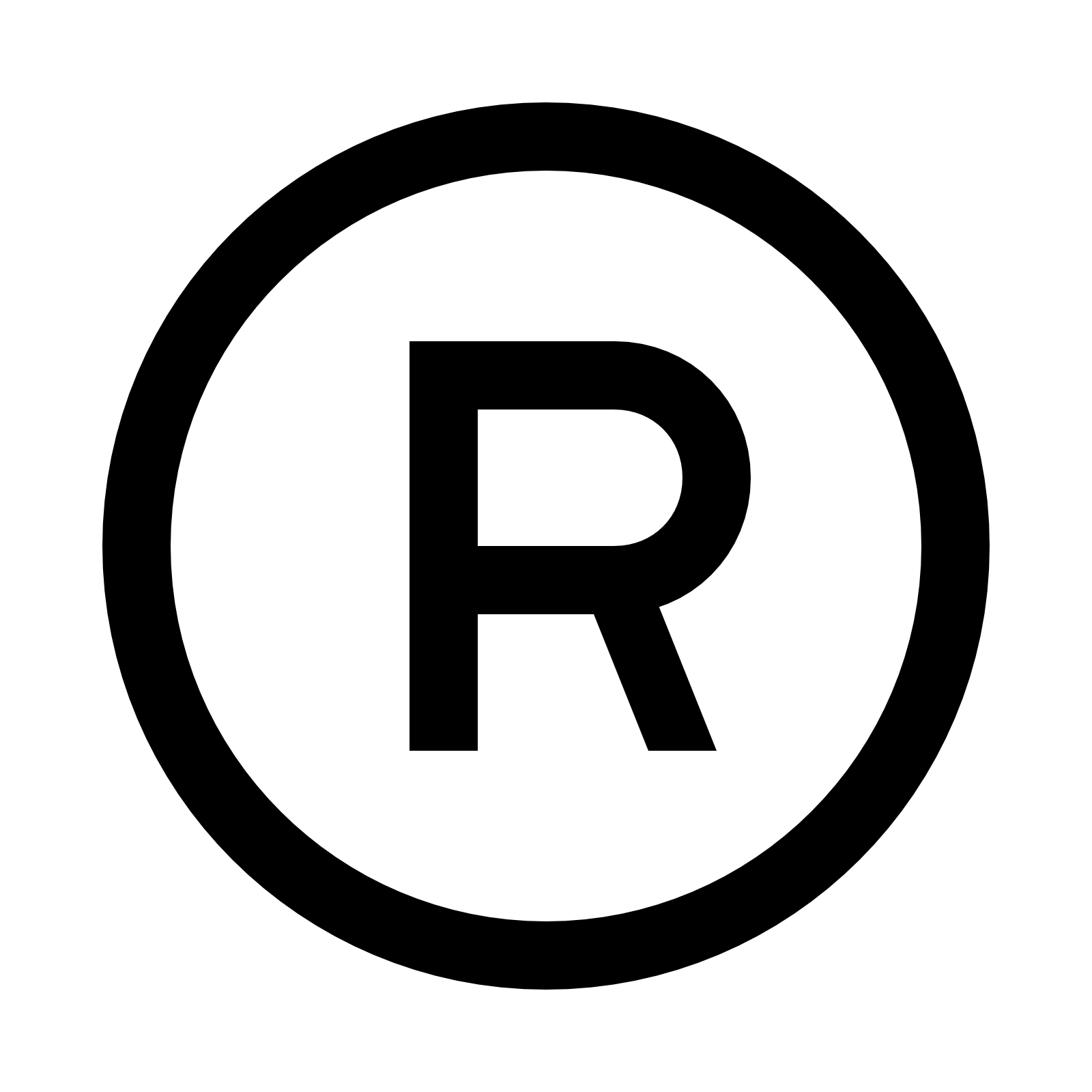 Copyright Symbol R PNG Clipart