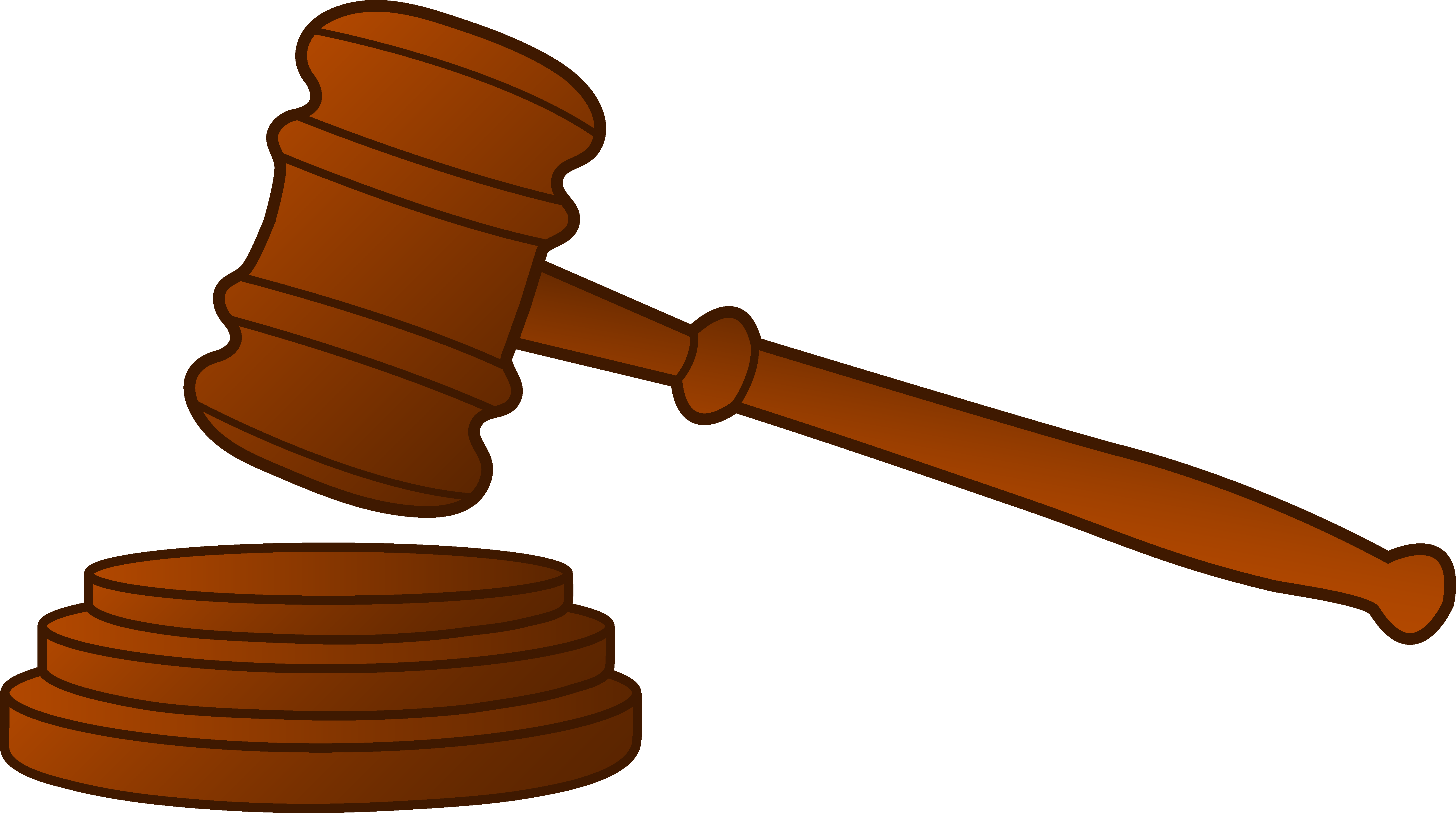Court Hammer PNG Picture.
