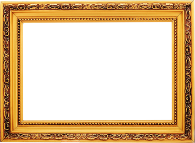 Gold Frame High Quality PNG