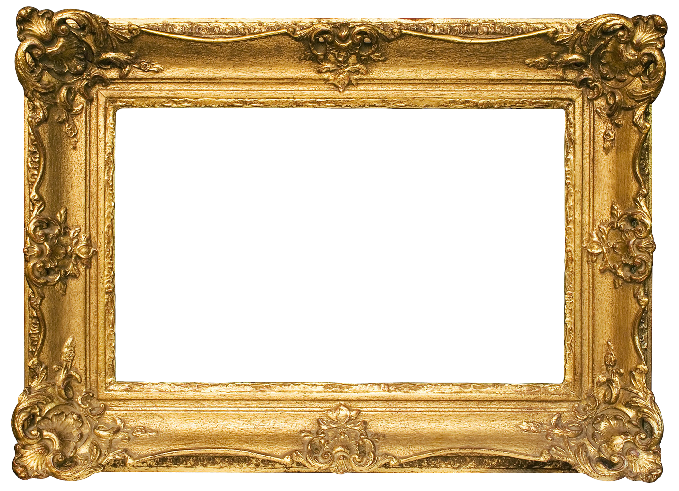 Gold Frame PNG File