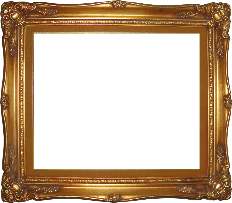 Gold Frame PNG Pic