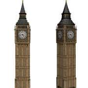 London Clock Tower PNG Bild