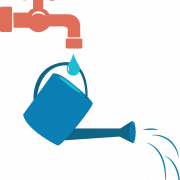 Sparen Sie Wasser PNG