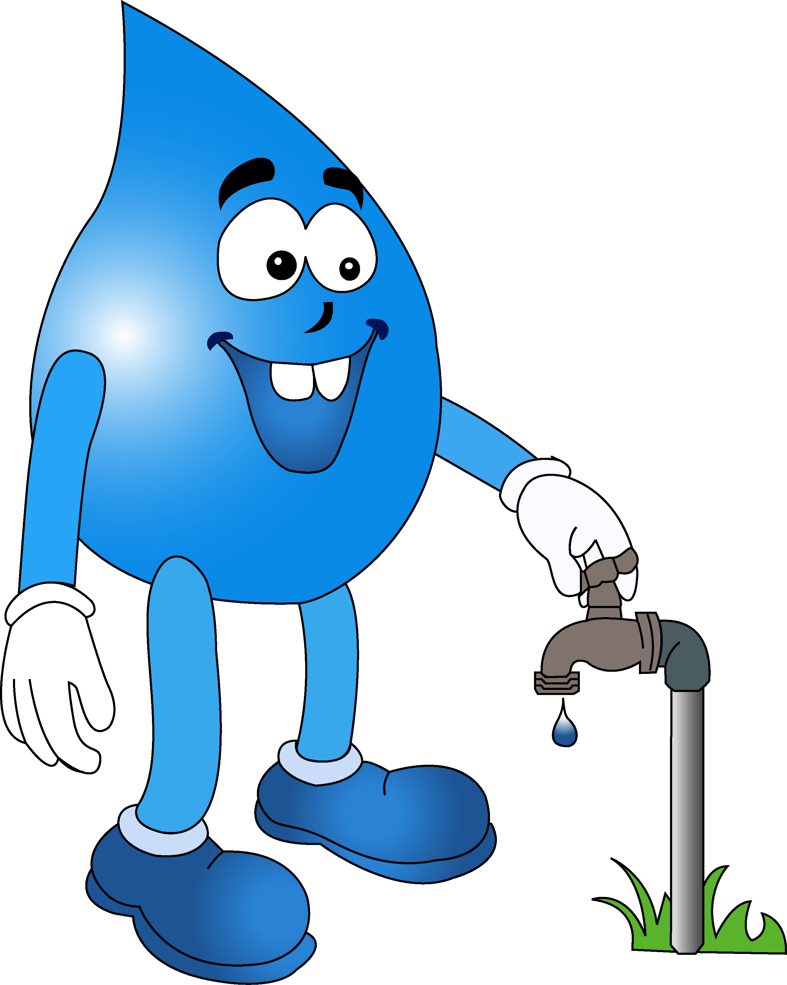 Bespaar water PNG PIC