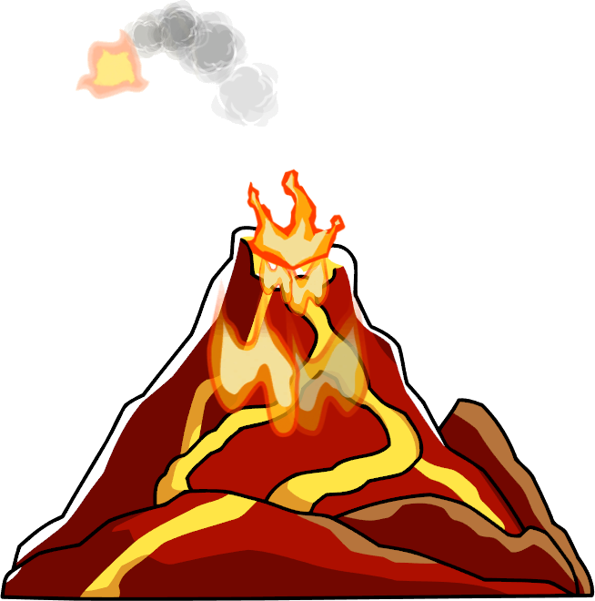 Volcano Free Download PNG