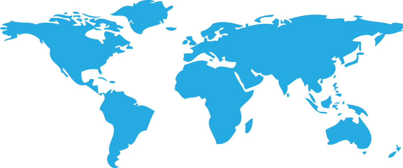 World Map PNG Picture