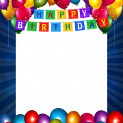 Birthday Collage Frame PNG Clipart