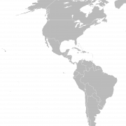 Kuzey Amerika Haritası PNG