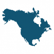 Mapa de América del Norte PNG Clipart