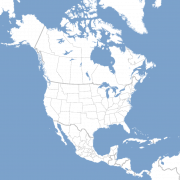 Arquivo PNG do mapa da América do Norte