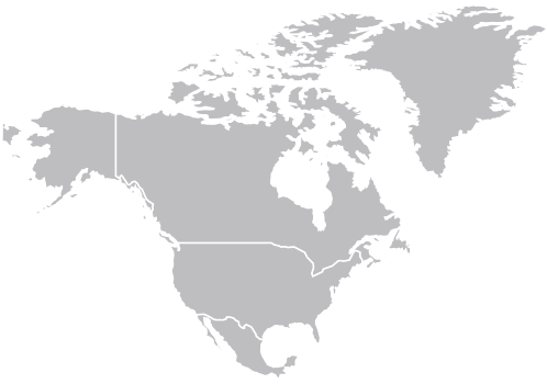 North America Map PNG HD