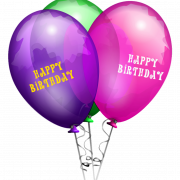 Happy Birthday Balloons High Quality PNG