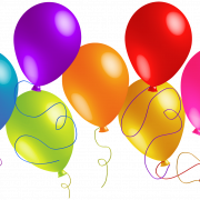 Happy Birthday Balloons Transparent