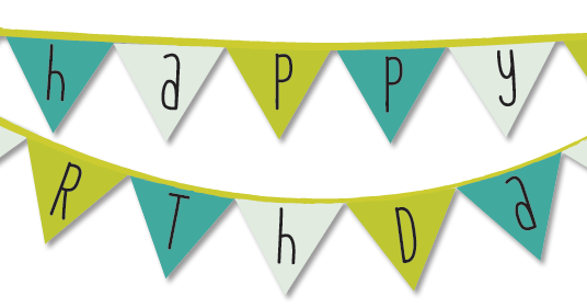 Happy Birthday Banner Download PNG