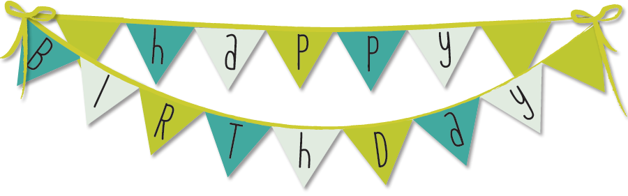 Happy Birthday Banner PNG Images