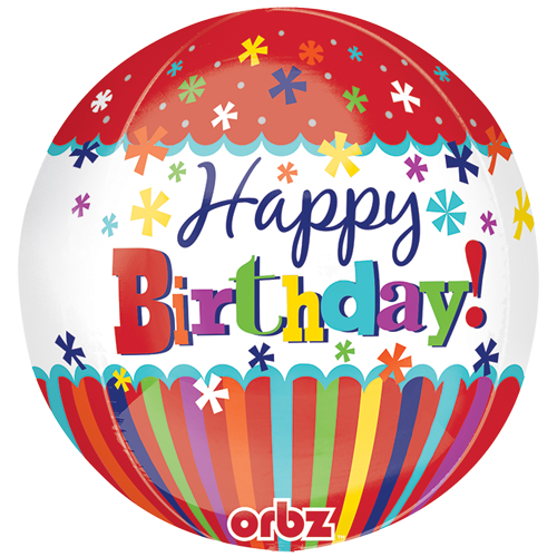 Happy Birthday Foil Balloon PNG Picture