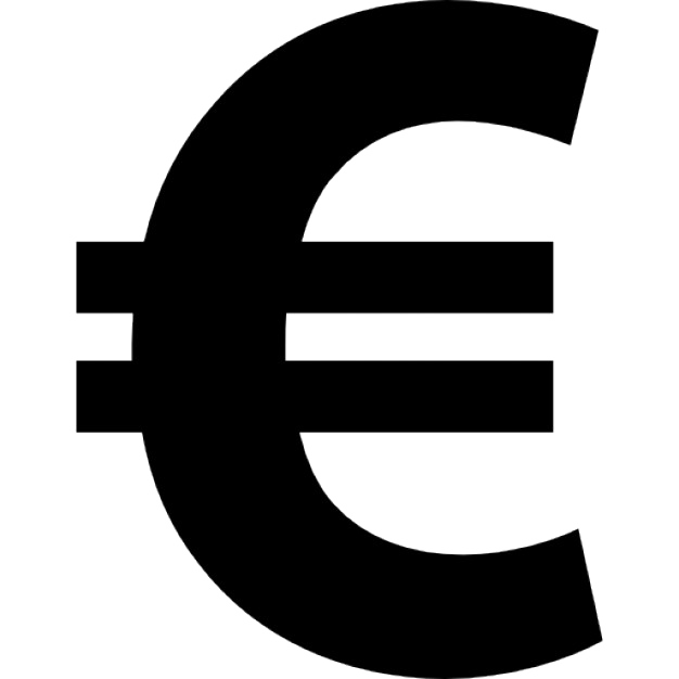 Euro Symbol Высококачественный PNG