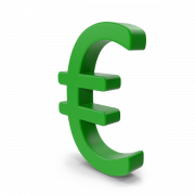 Евро символ PNG -файл изображения