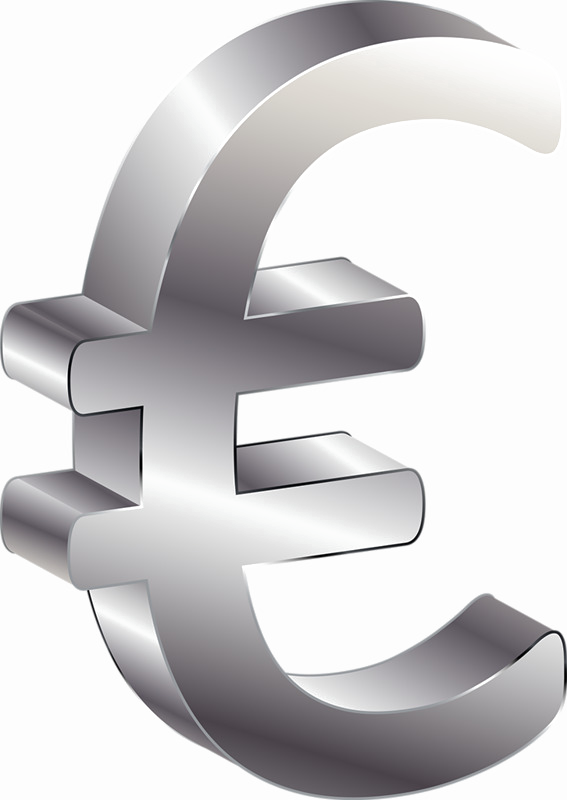 Евро символ PNG фото