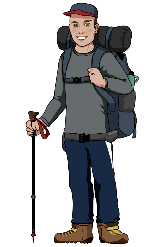 Hiking PNG Clipart