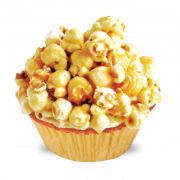 Caramel Popcorn PNG File