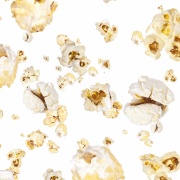 Gambar png gratis popcorn