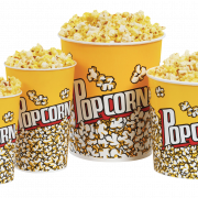 Popcorn png berkualitas tinggi