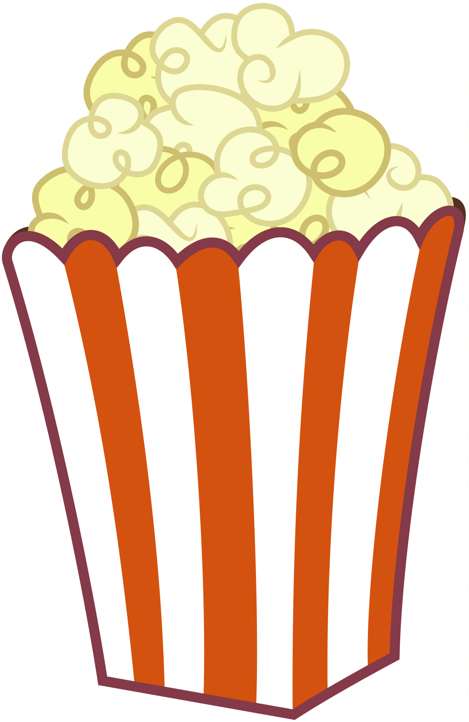 Popcorn PNG Bild