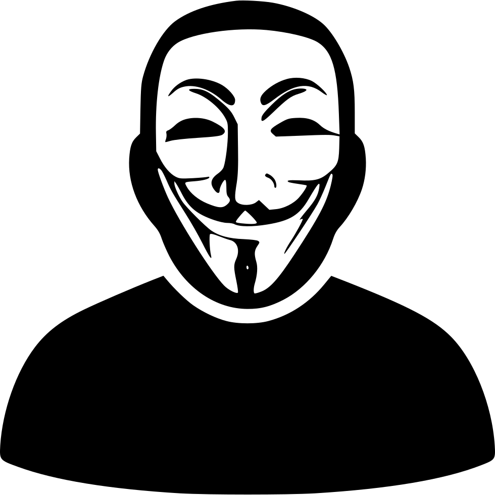 Анонимный хакер png clipart