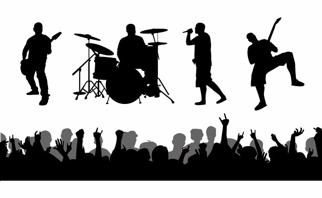 Band Silhouette PNG File