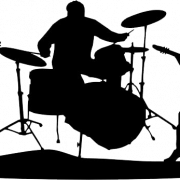 Band silhouet transparant
