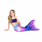 Child Mermaid PNG Image
