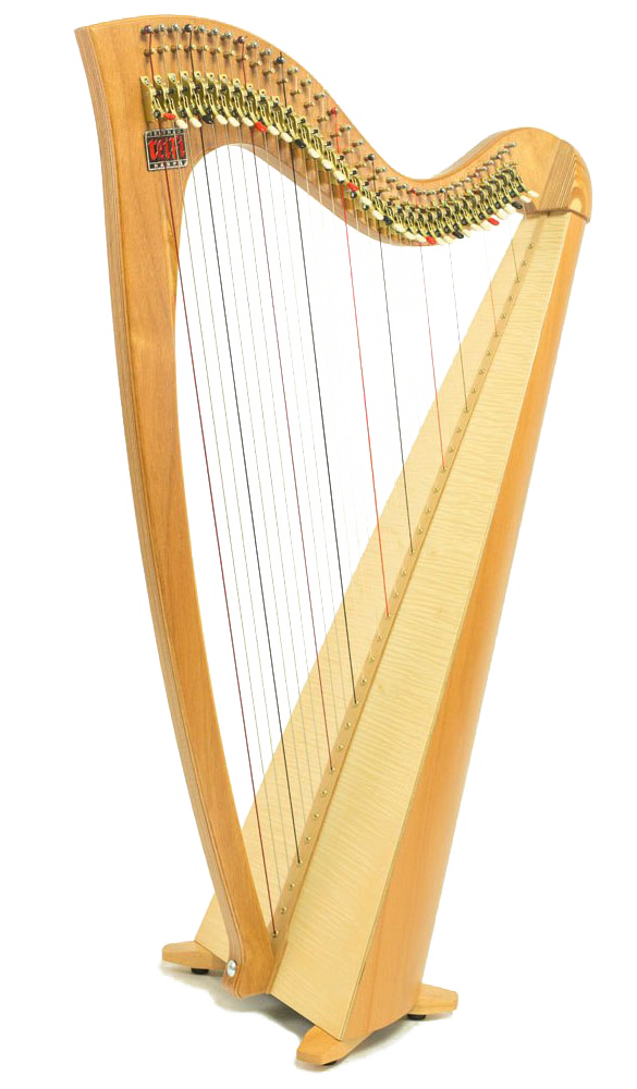 Gold Harp PNG Free Download